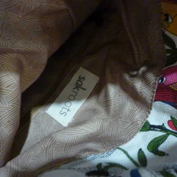 Sakroots Peace  Tote Duffle Bag Over Shoulder for Yoga  Mat 24''long NEW - Picture 9 of 10